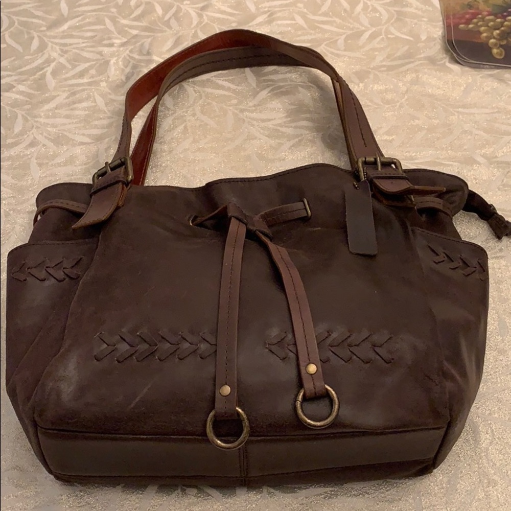 Beautiful brown handbag